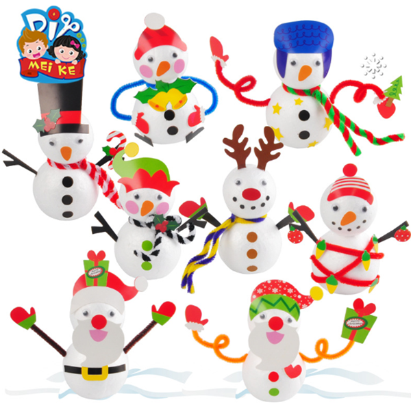 DIY聖誕雪人材料包 M6619