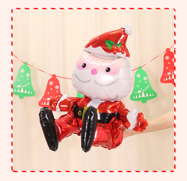 現貨區 聖誕老人鋁膜氣球 SD025