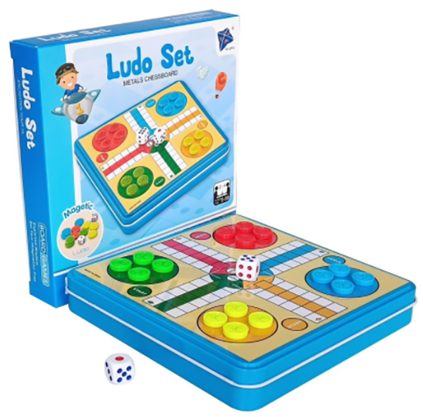 現貨區 金屬盒磁性飛行棋 T8112