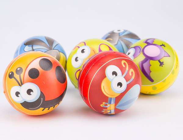 笑臉海綿發泡發洩球 2433