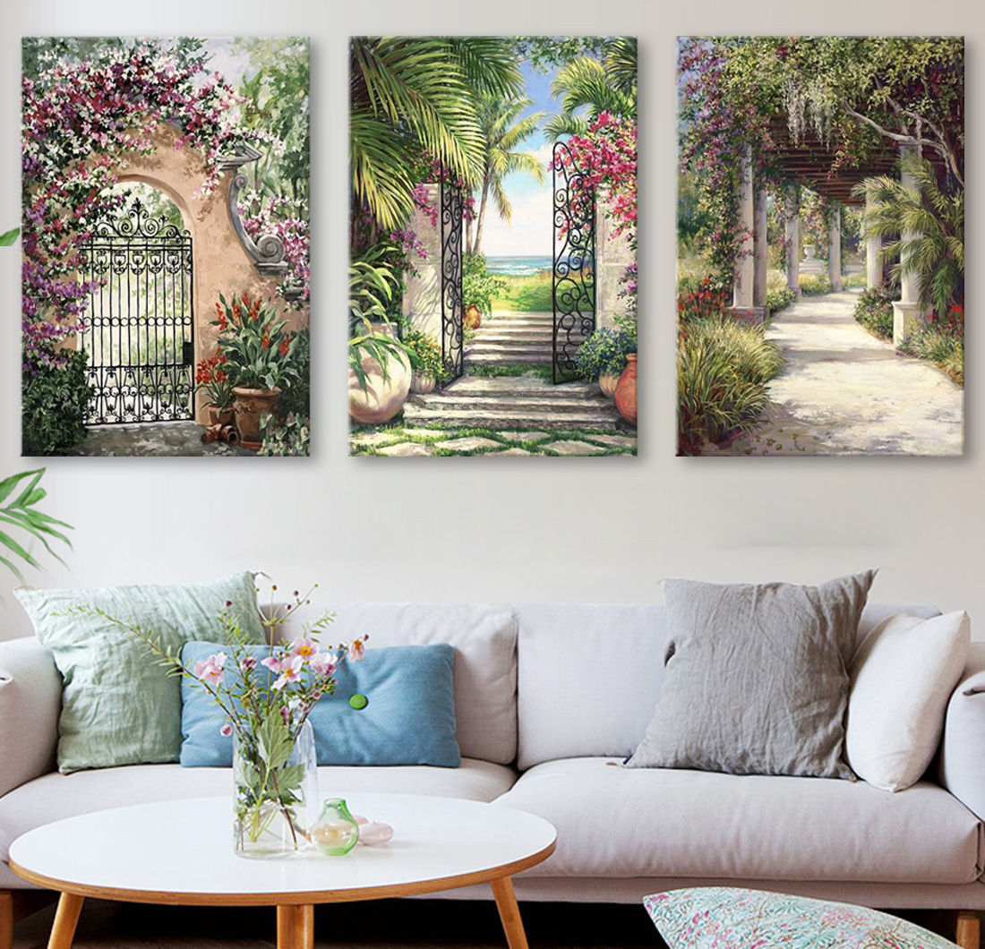 我的祕密花園無框掛畫