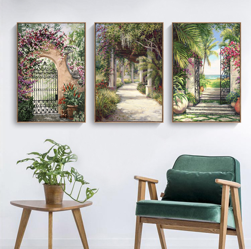 我的祕密花園無框掛畫