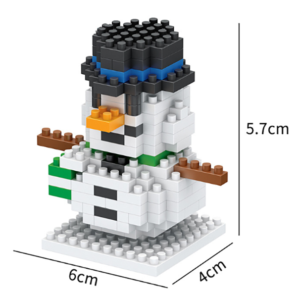 聖誕節系列小顆粒積木 XR8038