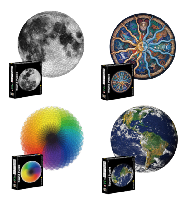 1000片紙質圓拼圖 T1397