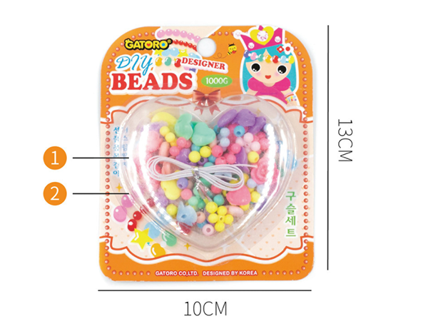 DIY彩色木串珠 2024