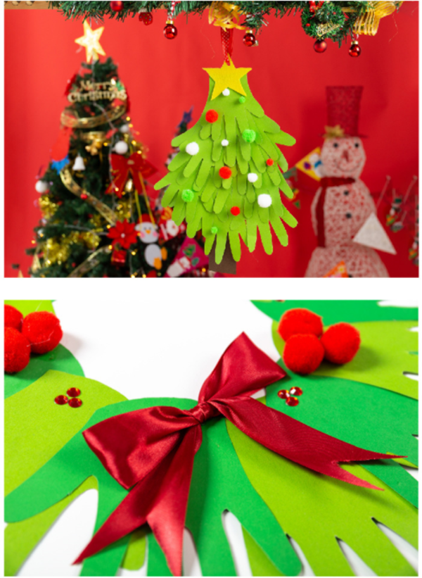 DIY聖誕節吊環裝飾材料包 M1585