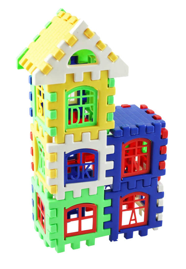 DIY新款屋形積木 14681