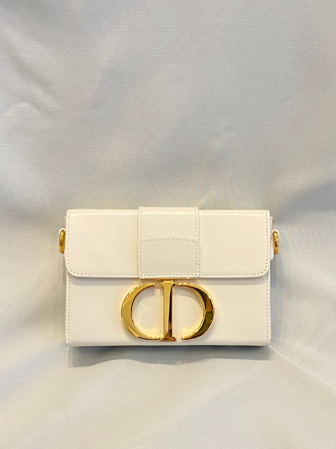 Christian Dior 30 Montaigne Flap Bag Gradient Leather at 1stDibs