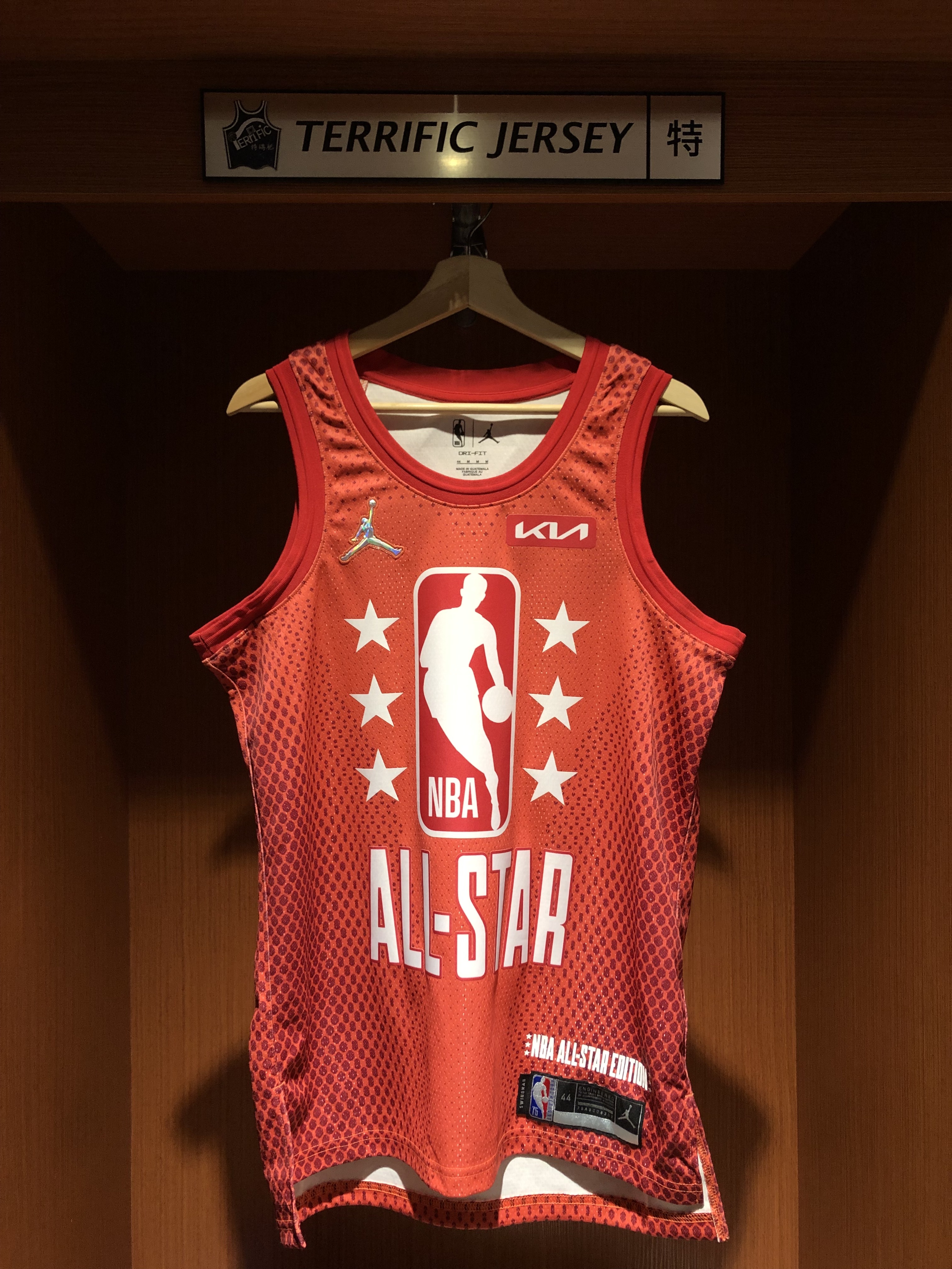 NBA球衣 Ja Morant 21-22 明星賽 紅 75周年 鑽石標 All Star Jordan  Swingman 球迷版 熱轉印 全新