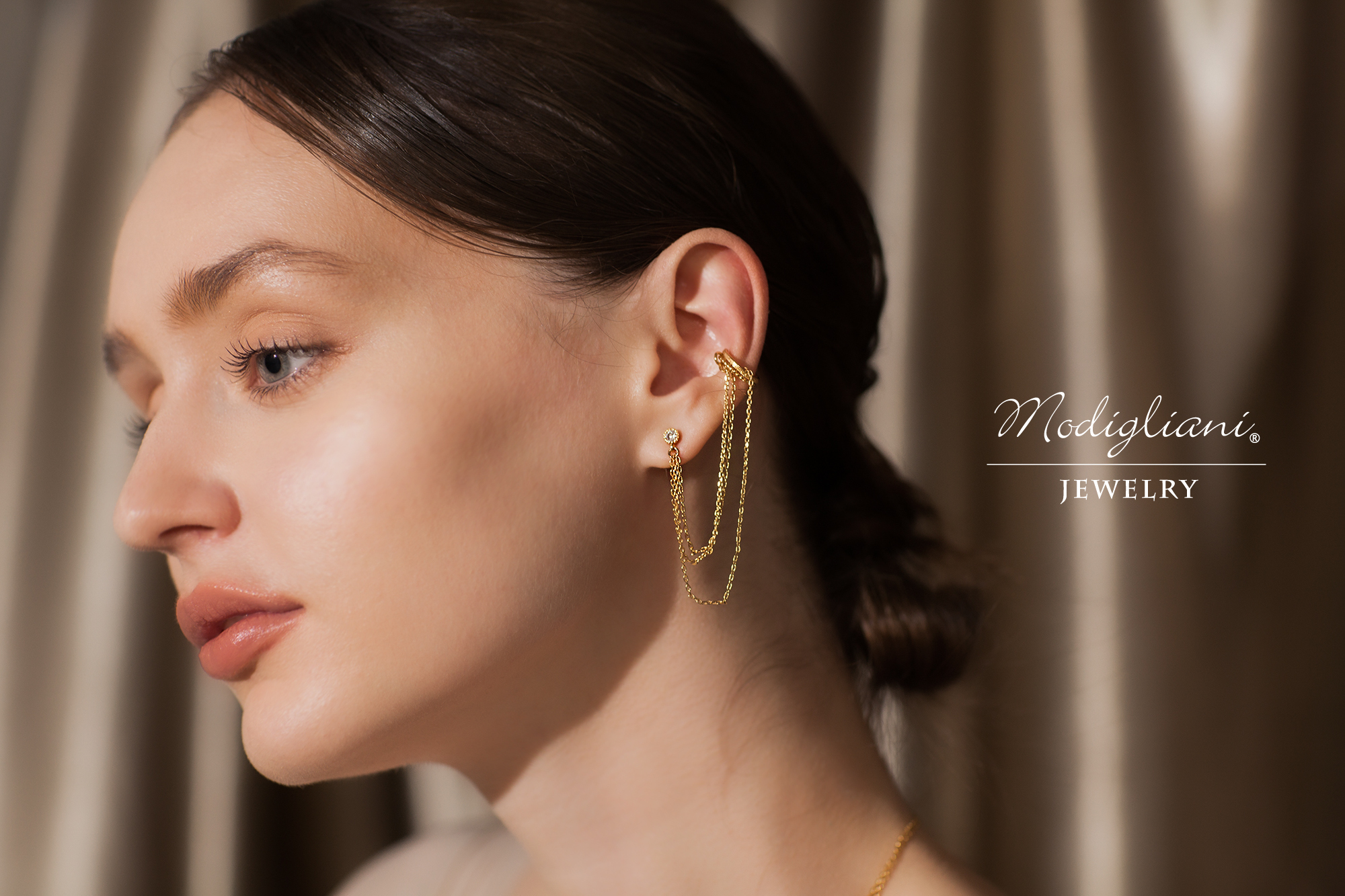 18KGP 沐春光輝耳環耳骨夾