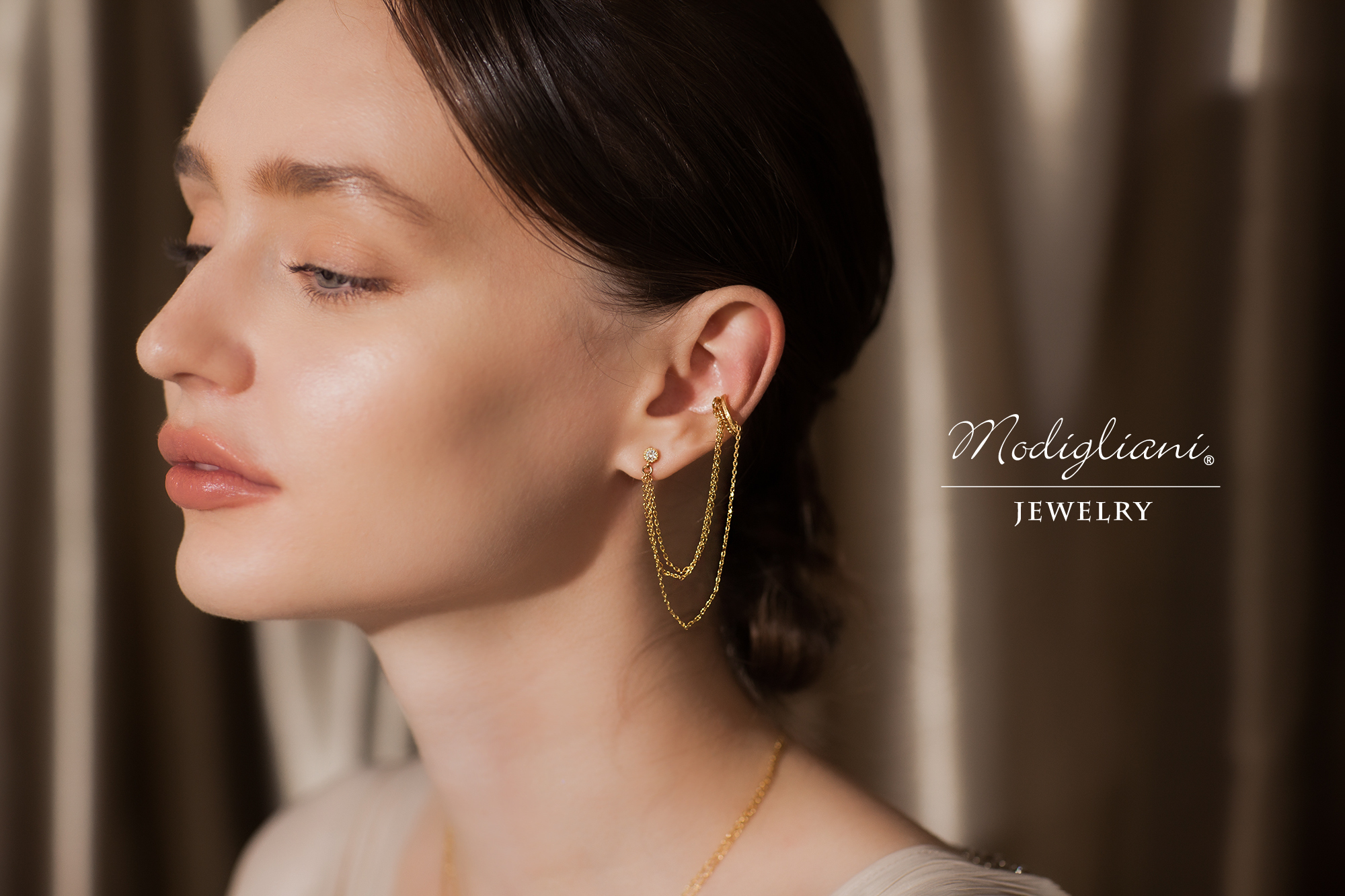 18KGP 沐春光輝耳環耳骨夾