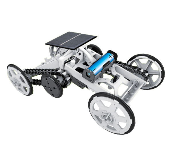 現貨區 STEM太陽能拼裝四驅車 S3951