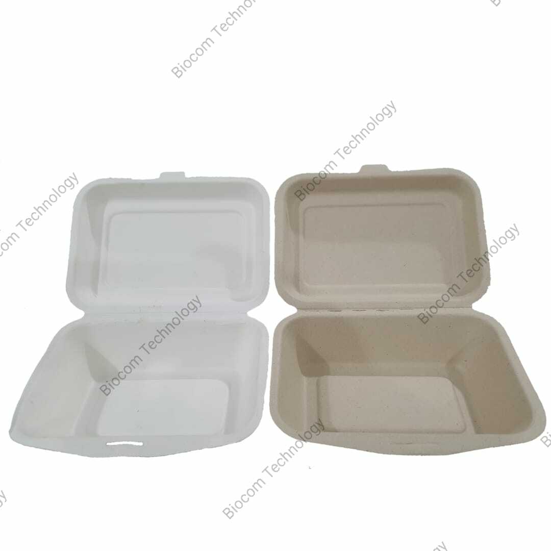 Biodegradable and Compostable Lunch Box 1LB600