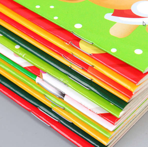 現貨區 聖誕小本子記事本 6052