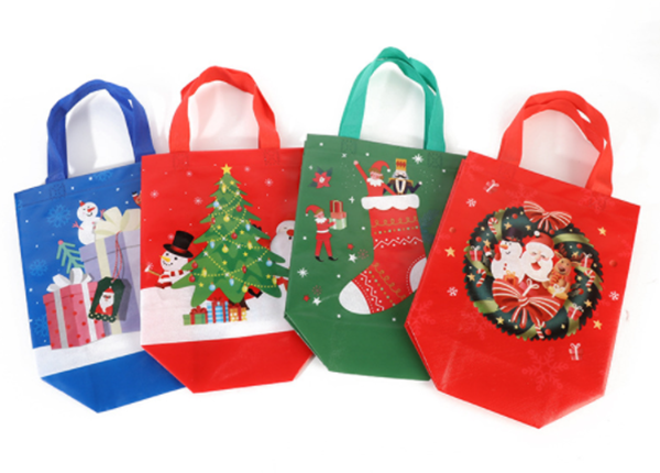 現貨區 聖誕節款無紡布袋(小號) 22889A