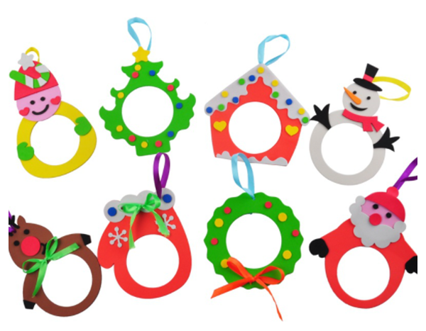 DIY聖誕EVA相框 MS-6604