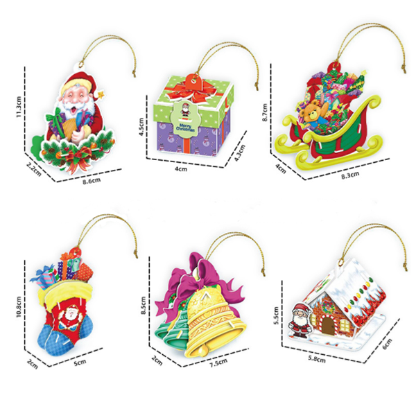 聖誕DIY拼裝掛飾 821