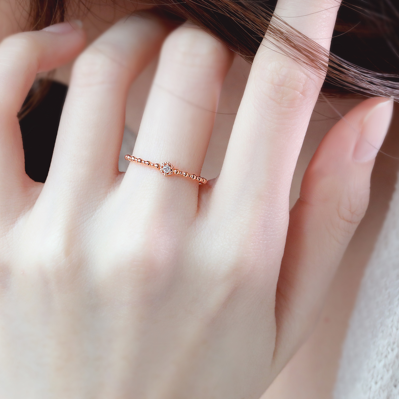 小步舞曲 — 2分鑽石戒指