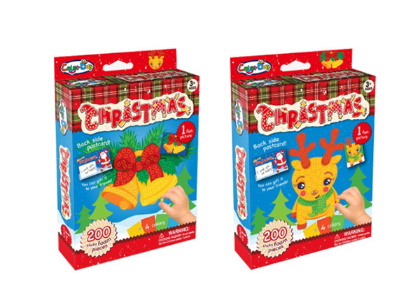 現貨區 DIY聖誕黏貼立體畫 MTL1524