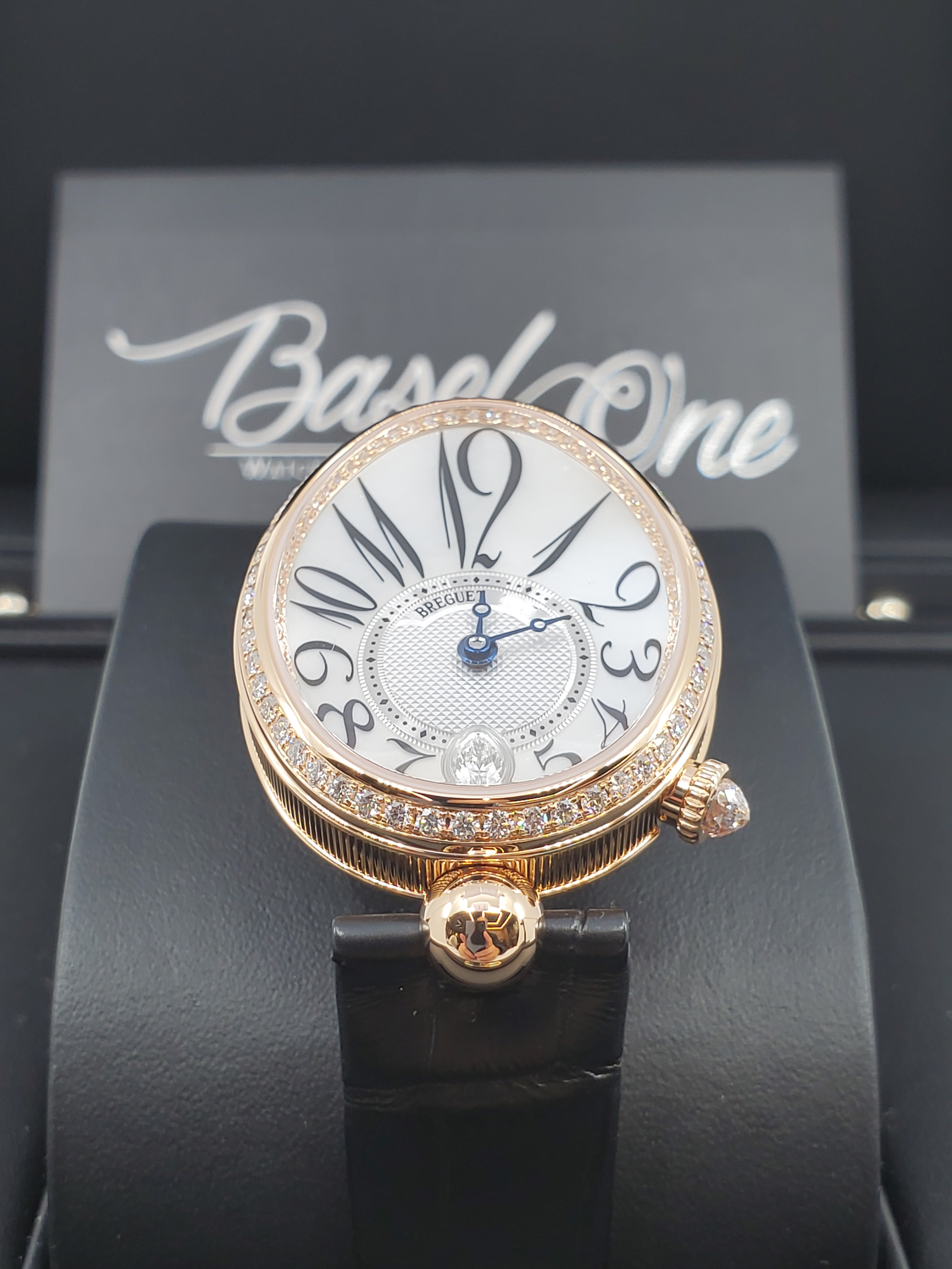 BRAND NEW BREGUET 8918BR 8918REINE DE NAPLES WHITE DIAL ROSE GOLD 36 MM