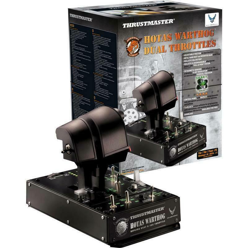 米特3C數位–Thrustmaste HOTAS WARTHOG DUAL THROTTLES 雙節氣門