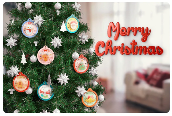 現貨區 DIY聖誕木質掛飾材料包 A3019