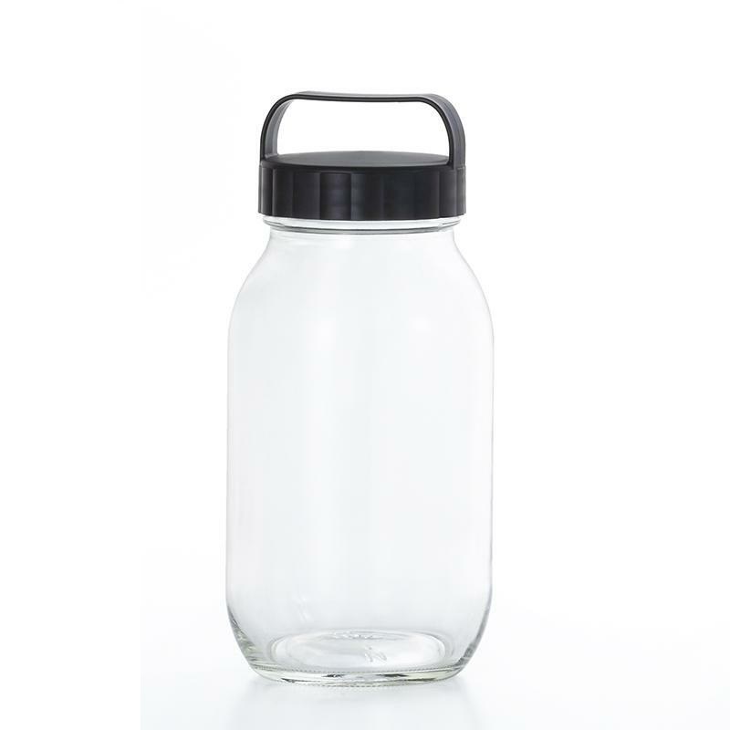 附提把玻璃保存罐/900ml