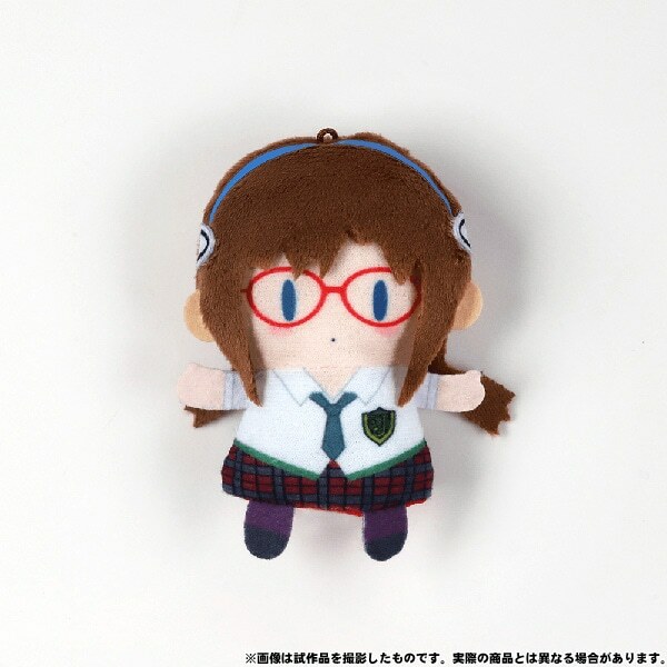 新世紀福音戰士-手指人偶-真希波-制服 フィンガーマスコット・パペラ【マリ（制服）】