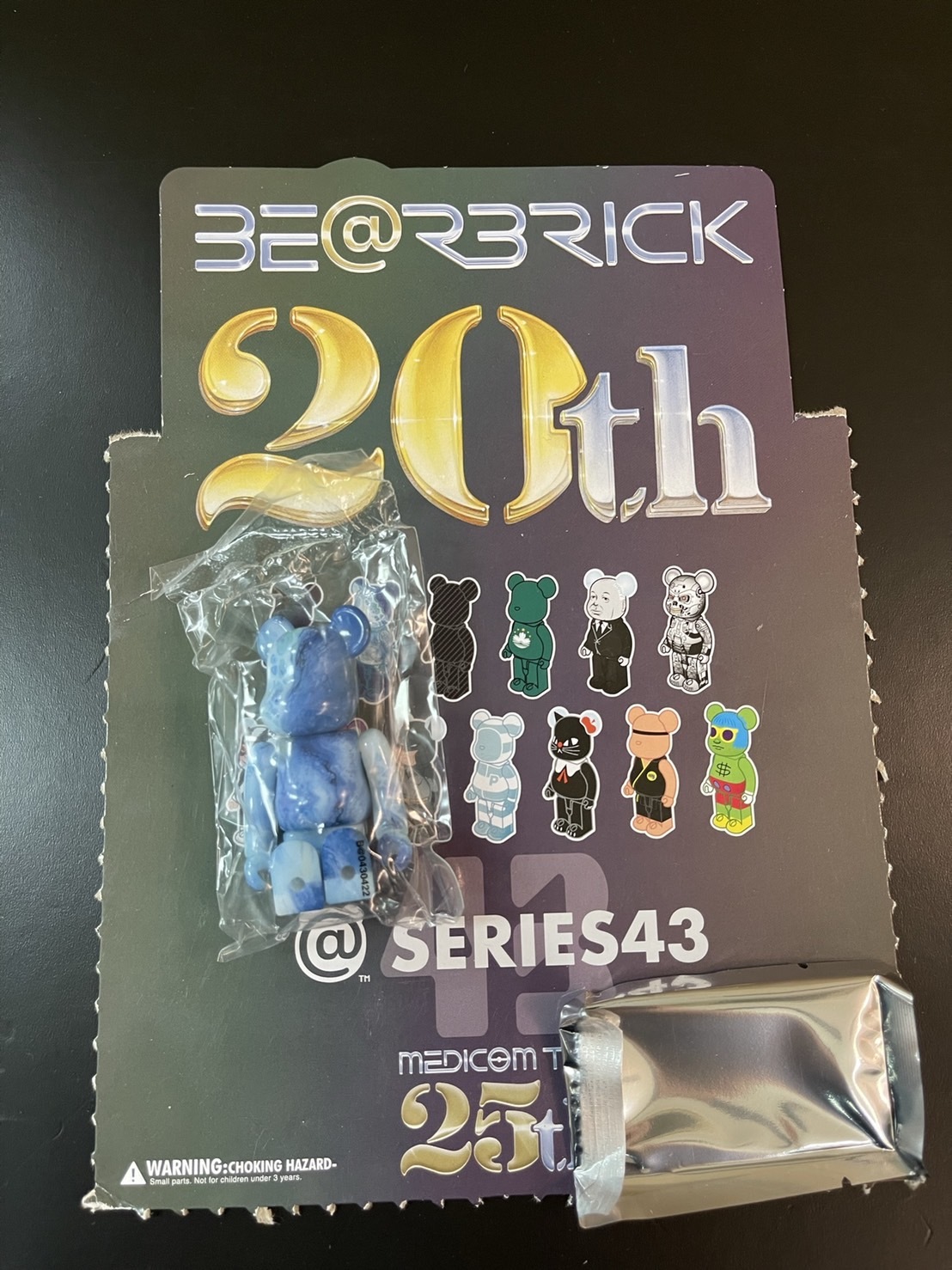 Bearbrick 100% series 43 - Jellybean