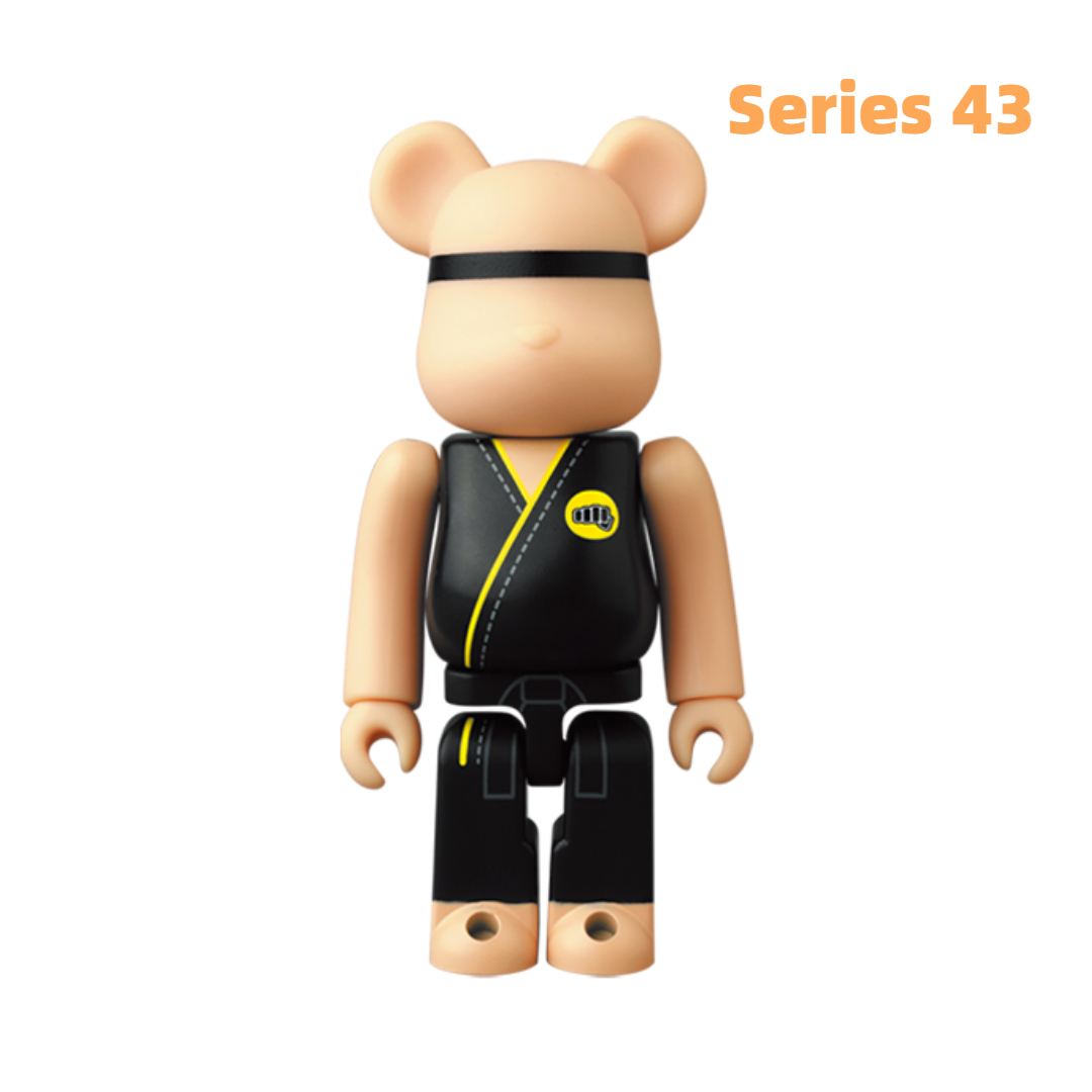 Bearbrick 100% series 43 - Artist Cobra Kai