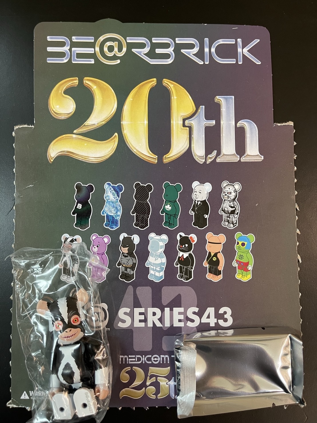 Bearbrick 100% series 43 - Cute Gremlins 2
