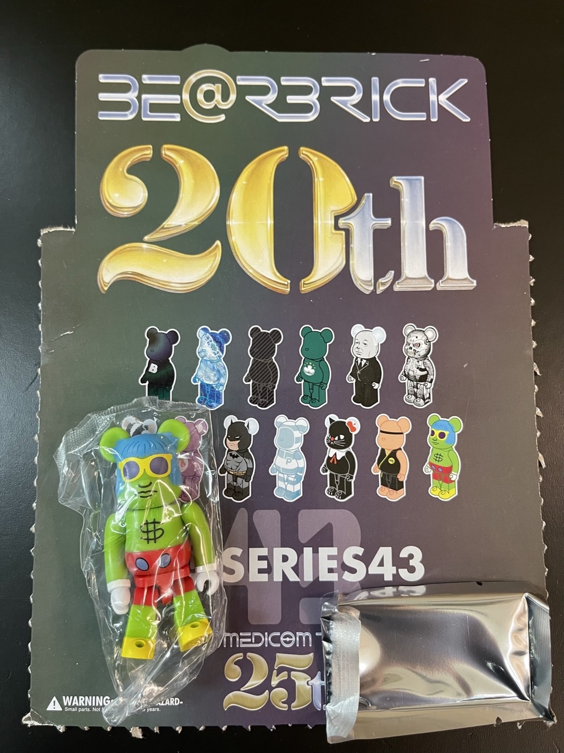 Bearbrick 100% series 43 - Artist Keith Haring