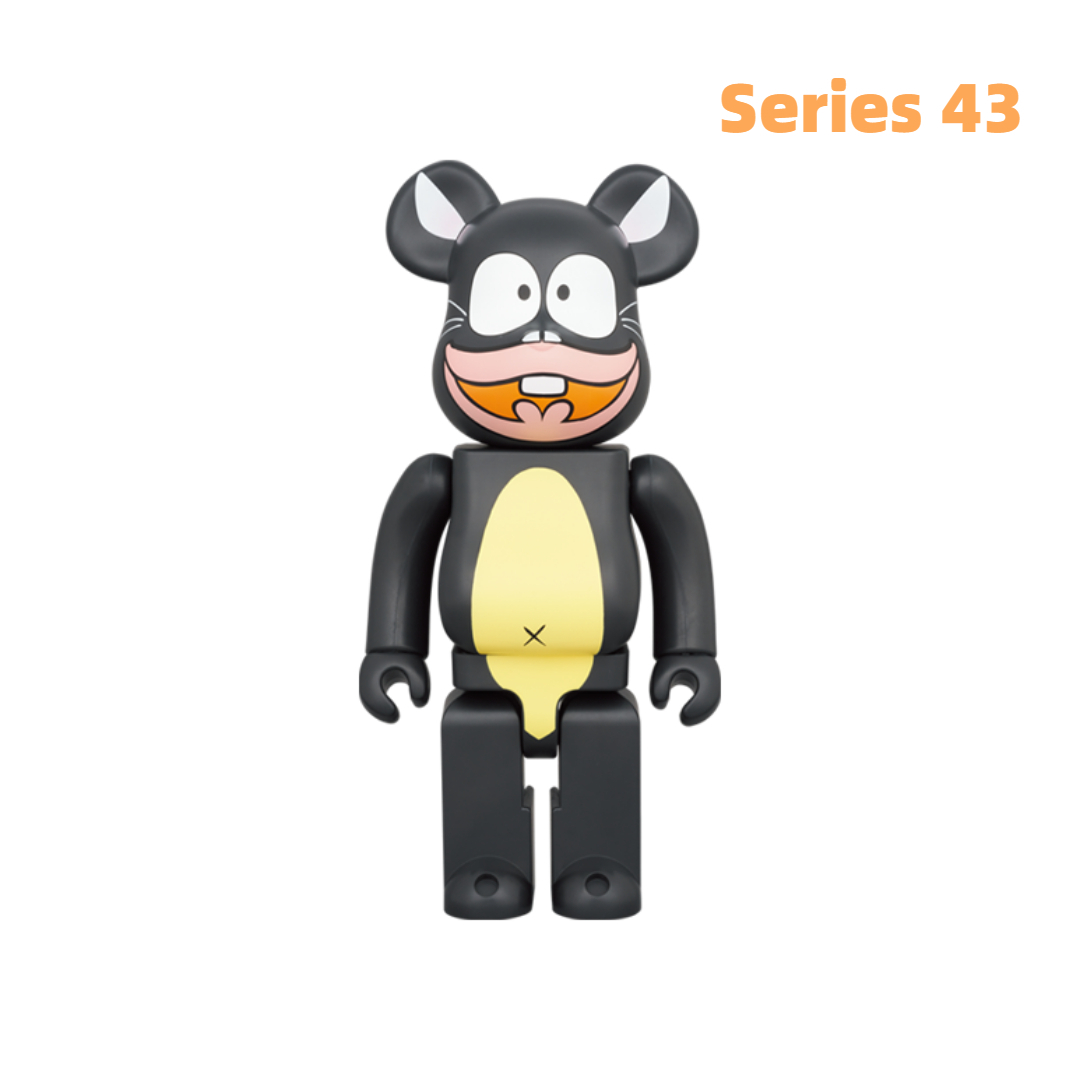 Bearbrick 100% series 43 - Secret 天才バカボン 鰻魚狗