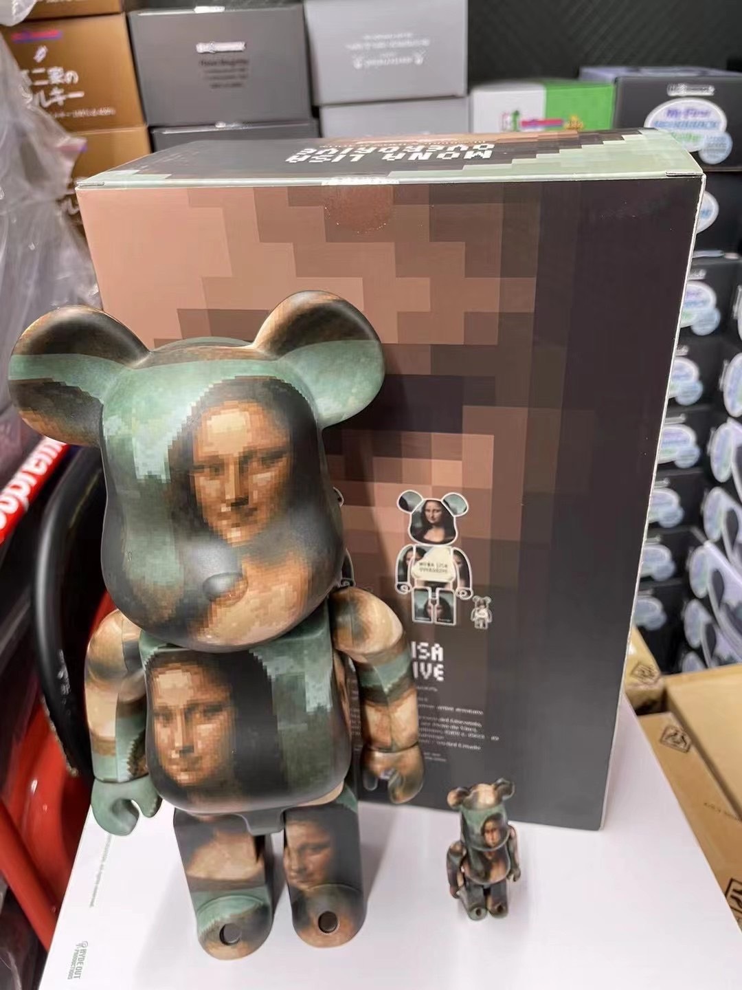 ショッピング大特価 400%のみ BE@RBRICK Mona Lisa ベアブリック