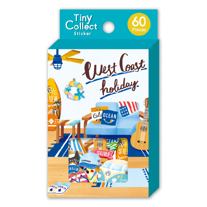 Mind Wave Sticker Pack－Tiny Collect Sticker Series (Japanese Stationery Brand)
