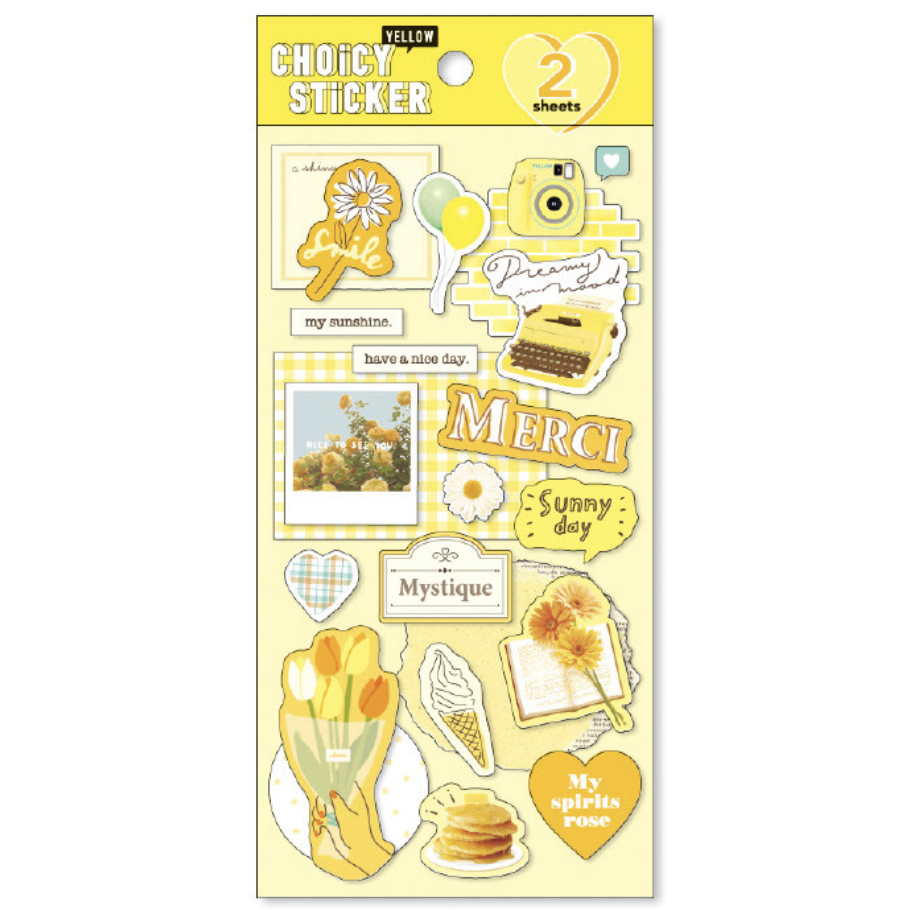 Mind Wave Sticker－Choicy Series (Japanese Stationery Brand)