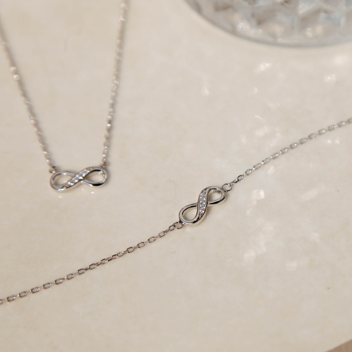 純銀 盃 95g 精鑲無限純銀手鍊|Isha Jewelry 經典百搭推薦款
