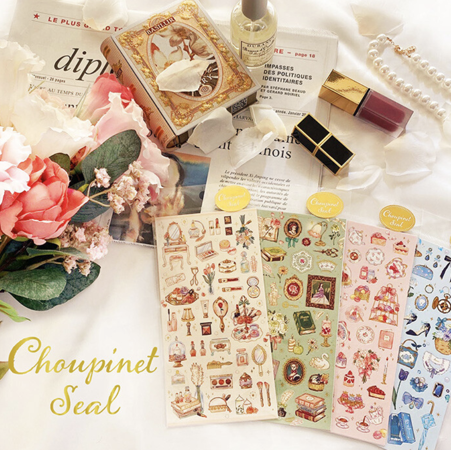 Mind Wave Sticker－Choupinet Series (Japanese Stationery Brand)