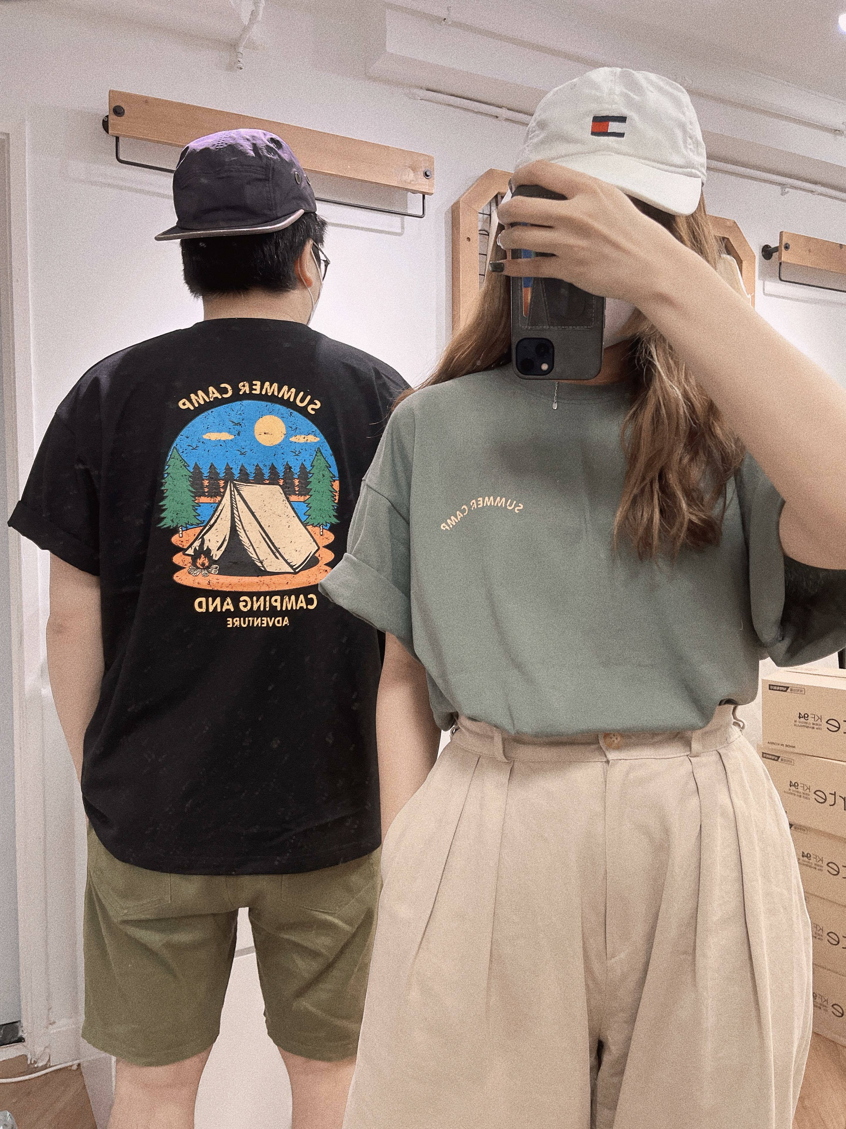現貨｜店長推薦!! SUMMER CAMP TEE (可情侶裝❤)