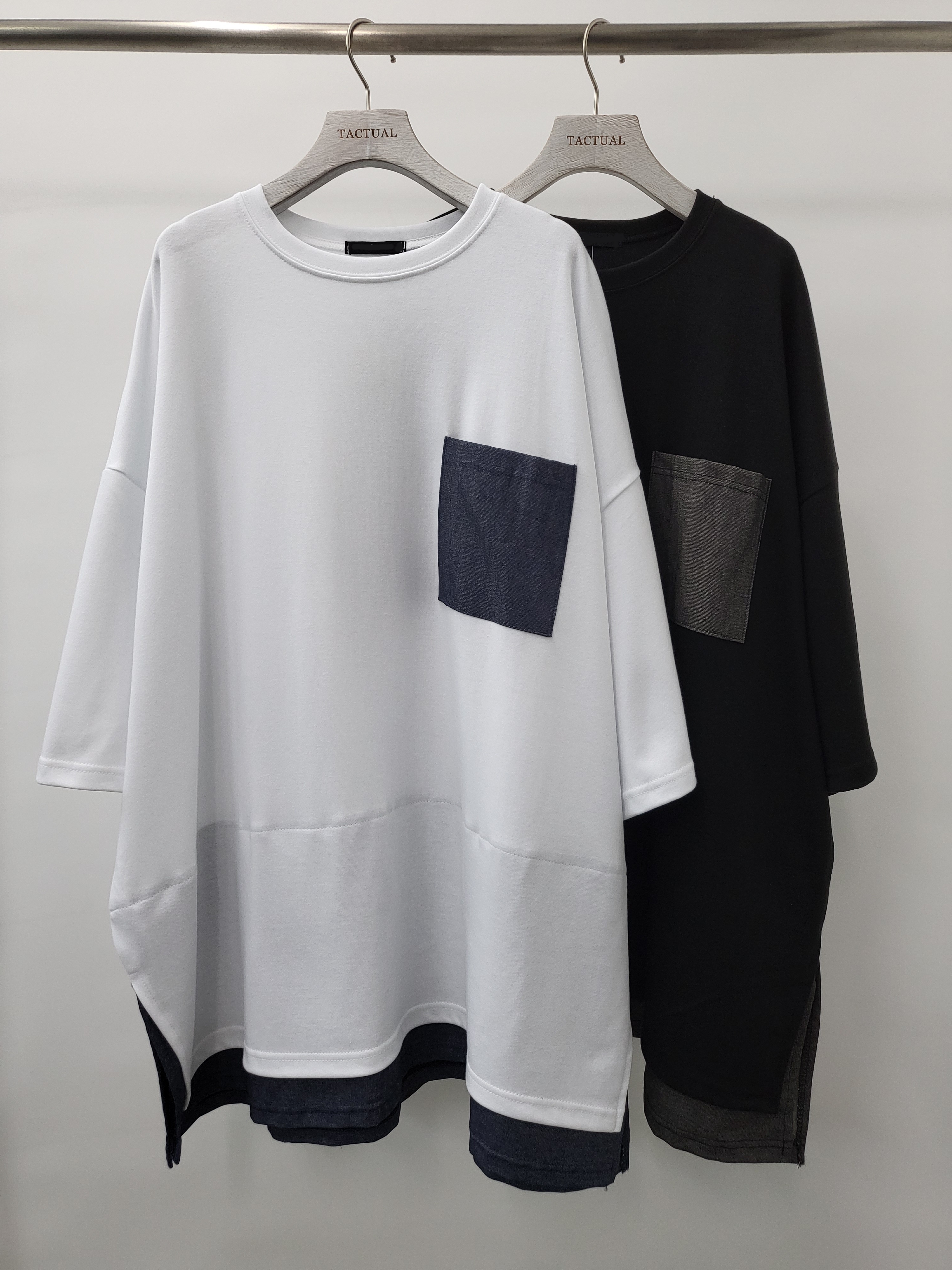 OVERSIZE圖案短袖Tee T3519