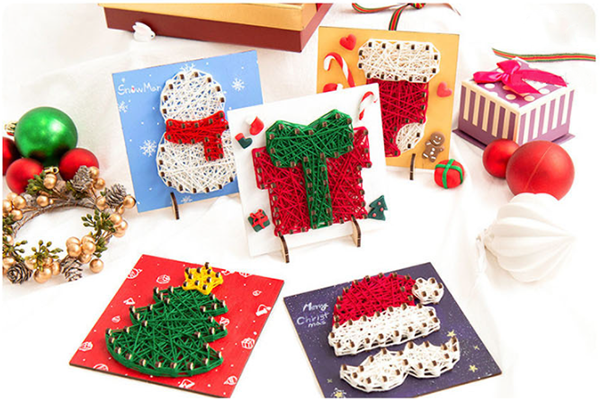 聖誕節DIY手工繞線畫 S20007