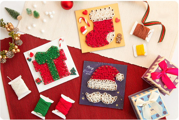 聖誕節DIY手工繞線畫 S20007