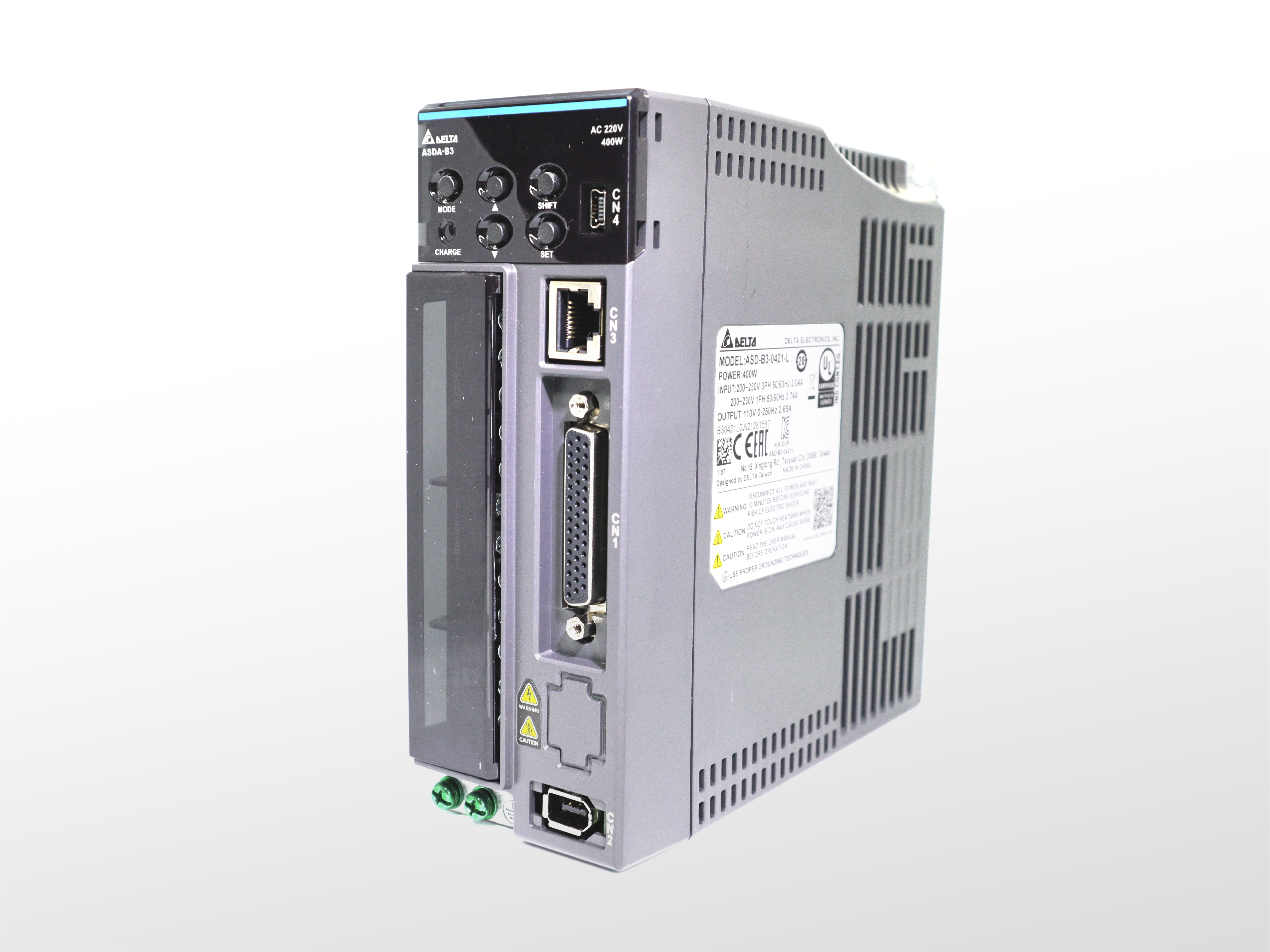 台達 B3系列400W伺服驅動器 全閉環 ASD-B3-0421-L