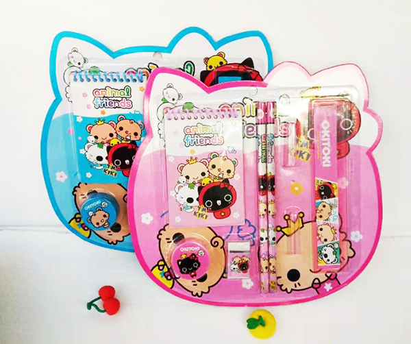 現貨區 貓形文具套裝 K088