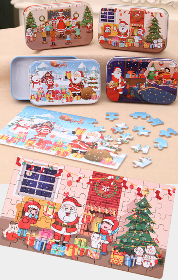 聖誕木質拼圖 AL-6014