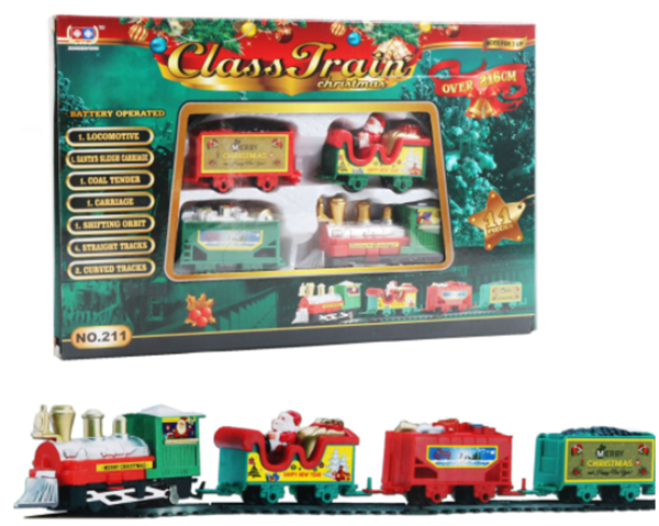 聖誕電動小火車 211