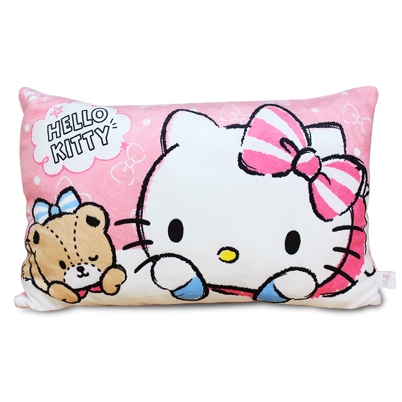 三麗鷗午安枕-HELLO KITTY.美樂蒂
