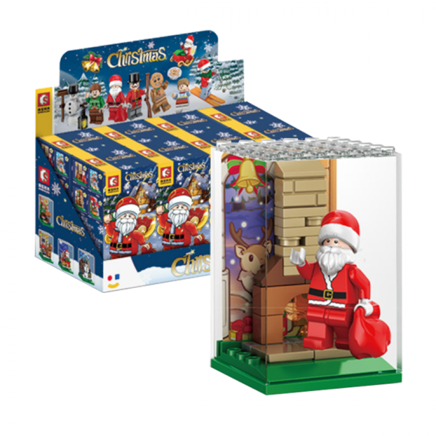 聖誕盲盒積木 601157