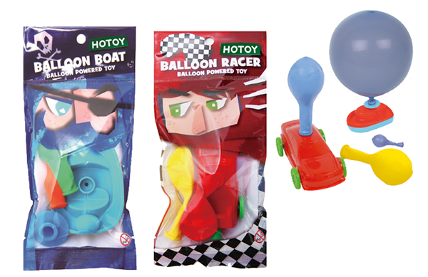 空氣動力氣球車氣球船 F1249