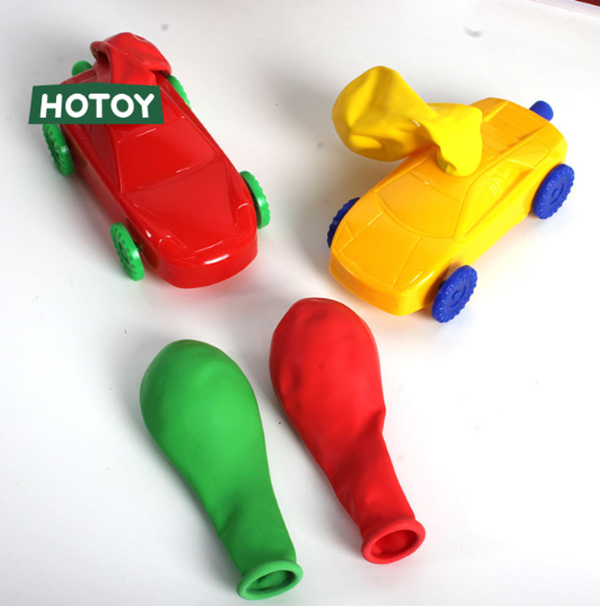 空氣動力氣球車氣球船 F1249